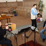 Letzte Vorbereitungen vor der CD-Aufnahme in Trub im Emmental
Final preparations before the CD recording in Trub im Emmental